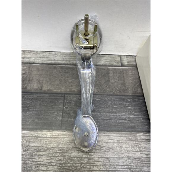 Satin Nickel Grip Handle And Ball Knob Door Handle, Onward Hardware Door {123} - Picture 5 of 12